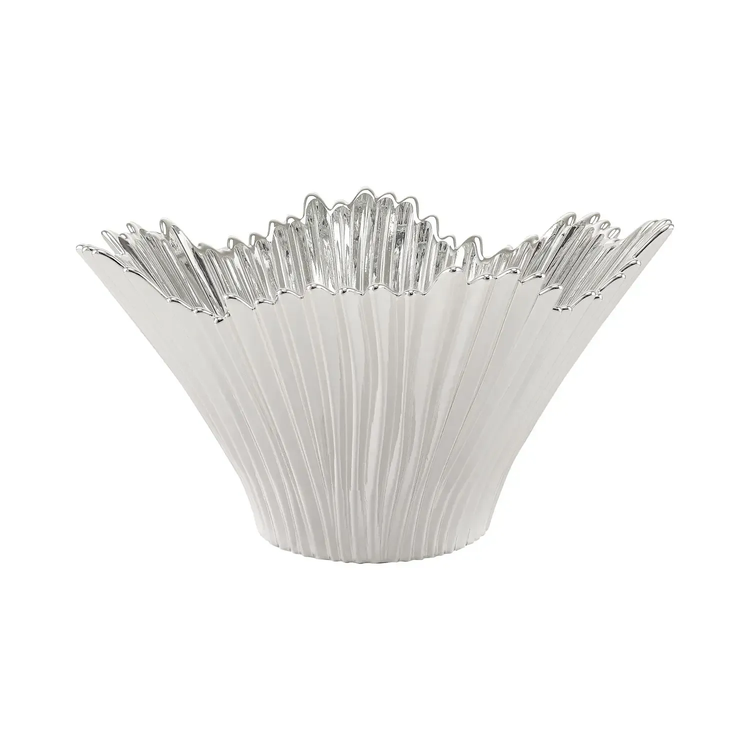 Чаша стеклянная "SVASATA" в серебряном цвете